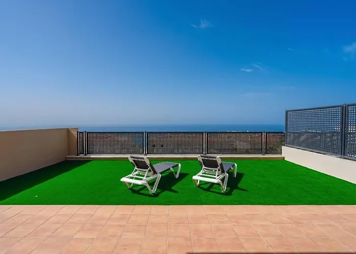 アパート Ocean View With Ac, Pool, Playa Arena Pa05